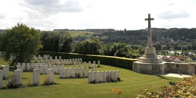 Cimetière des Caffres situé dans la ville d'Arques-la-Bataille.