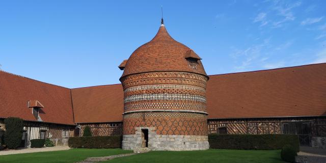 Le colombier du Manoir d'Ango à Varengeville-sur-Mer.