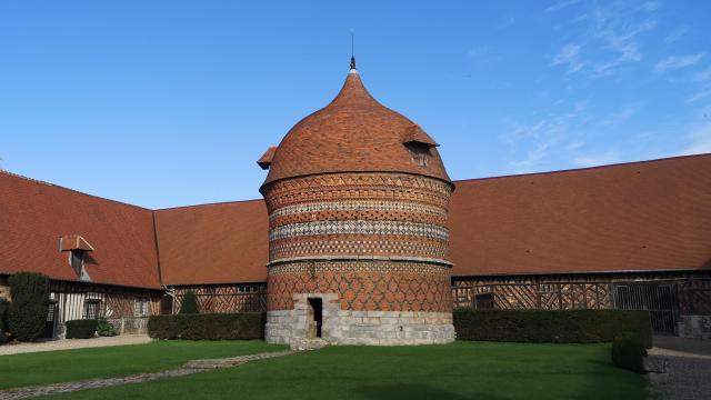 Le colombier du Manoir d'Ango à Varengeville-sur-Mer.