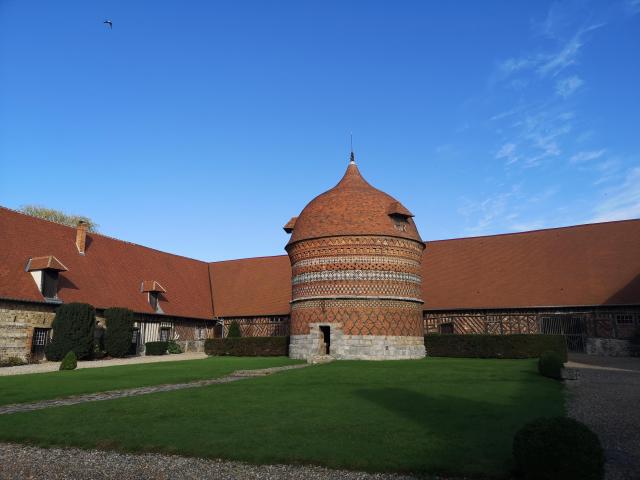 Le colombier du Manoir d'Ango à Varengeville-sur-Mer.