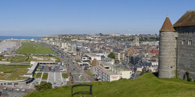 Panorama Chateau Plage Dieppe Eric Benard