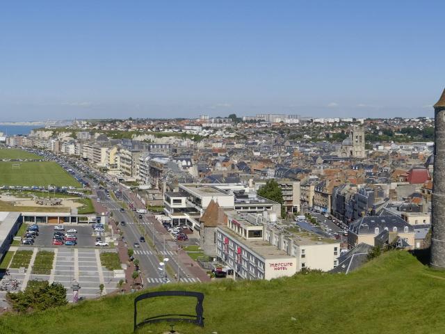 Panorama Chateau Plage Dieppe Eric Benard