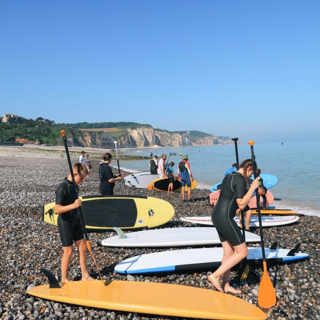 Nautisme Paddle Surfin Pourville Marie Joubert 19