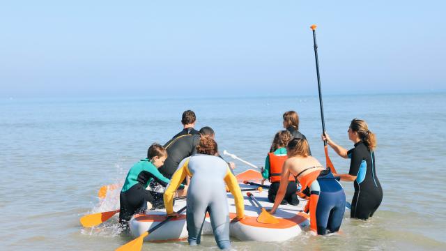 Nautisme Paddle Surfin Pourville Marie Joubert 5