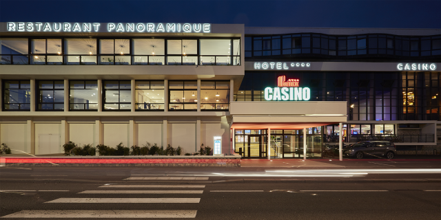 Façade du casino de Dieppe