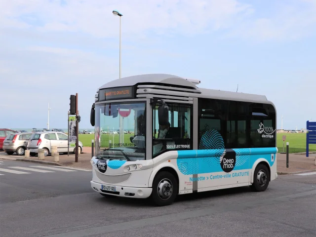 Navette électrique gratuite de Dieppe