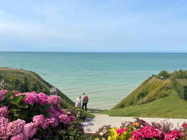 Une vue sur la plage de Saint Martin Berneval à Petit-Caux